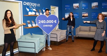 CHECK24 GmbH: CHECK24 spendet 240.000 Euro an Stiftung RTL - Wir helfen Kindern e.V.