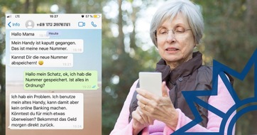 Landespolizeidirektion Thüringen: LPD-EF: Bitte um Geld per WhatsApp - Enkeltrick 2.0