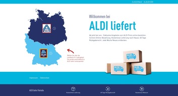 ALDI: "ALDI liefert": Ausgewählte Aktionsartikel bei ALDI online bestellen