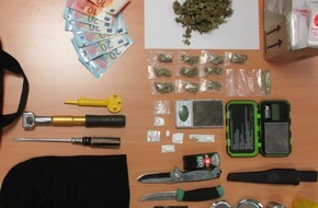 Polizei Hagen: POL-HA: 21-Jähriger wird mit Betäubungsmitteln angetroffen und vorläufig festgenommen