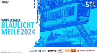 Polizei Wuppertal: POL-W: W Blaulichtmeile 2024: Der Countdown läuft