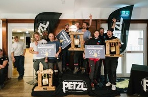 Petzl: Petzl RopeTrip 2025: „Raccoonauten“ siegen  – Charity-Spende statt Preisgeld
