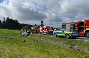 Polizeiinspektion Goslar: POL-GS: Verkehrsunfall auf der B 241 / Fahrerin verletzt