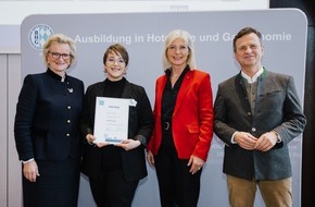 Best Western Hotel Erb: Best Western Plus Hotel Erb: Das „Erb-Prinzip“: Julia Nachtmann ist Ausbildungsbotschafterin