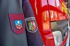 Freiwillige Feuerwehr H&uuml;nxe: FW H&uuml;nxe: Austausch zwischen Feuerwehr und Autobahnpolizei