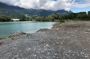 Holcim (Schweiz) AG: Aigle: un étang de gravière transformé en réserve naturelle