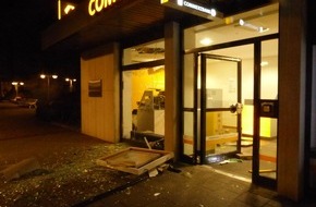 Polizei Minden-Lübbecke: POL-MI: Geldautomatensprengung in der Innenstadt