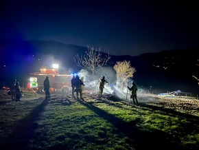 FW Weinheim: Unbeaufsichtigtes Nutzfeuer in Steinklingen