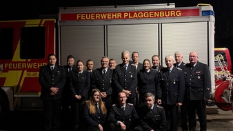 Freiwillige Feuerwehr Aurich: FW-AUR: Jahreshauptversammlung der Feuerwehr Plaggenburg