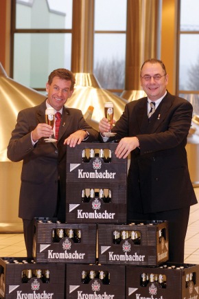 Krombacher Brauerei baut führende Position mit historischem Ergebnis weiter aus