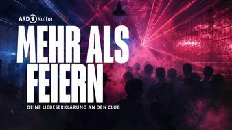 ARD Mediathek: "MEHR ALS FEIERN": ARD Kultur startet bundesweites Mitmachformat und sucht pers&ouml;nliche Clubgeschichten | DJ ESKEi83 ist Botschafter