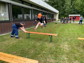 FW Lehrte: 134 Kinder treffen sich zur Kinderfeuerwehr-Olympiade in Hämelerwald