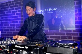 MARC O'POLO License AG: MARC O'POLO celebrates its ORGANIC LAUNCH PARTY with PEGGY GOU in Stockholm