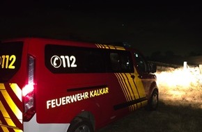 Freiwillige Feuerwehr Kalkar: Feuerwehr Kalkar: Tierrettung mit Happy End