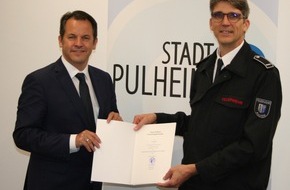 Feuerwehr Pulheim: FW Pulheim: Neuer Leiter der Feuerwehr Pulheim ernannt