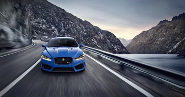 JAGUAR Land Rover Schweiz AG: Première européenne au Salon de l'Automobile de Genève: JAGUAR XFR-S - 550 ch sous le capot et 300 km/h chrono (IMAGE)