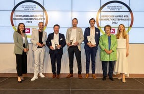 Carestone Group GmbH: Carestone erhält „Deutschen Award für Nachhaltigkeitsprojekte 2023“