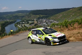 Rallye Stemweder Berg: drei Rallye-Teams mit Chancen auf den zehnten DRM-Titel für Škoda