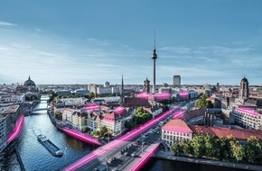 Deutsche Telekom AG: Highspeed für die Hauptstadt: 500.000 Glasfaser-Anschlüsse in Berlin fertiggestellt