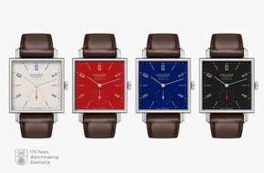 NOMOS Glashütte/SA Roland Schwertner KG: New limited watches: Tetra neomatik – 175 Years Watchmaking Glashütte