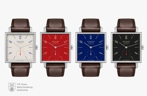 NOMOS Glashütte/SA Roland Schwertner KG: New limited watches: Tetra neomatik – 175 Years Watchmaking Glashütte