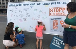IG saubere Umwelt IGSU: Medienmitteilung: «Mit Filzstiften gegen Littering: Luzern macht’s vor»