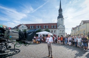 ZDF: Vor der Wahl in Thüringen: ZDF-"Länderspiegel" live aus Gera (FOTO)