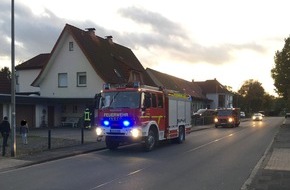 Freiwillige Feuerwehr Lage: FW Lage: Feuer 2 / Kamin-/Schornsteinbrand - 27.10.2019 - 17:01 Uhr