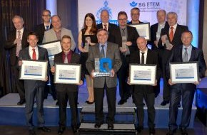BG ETEM - Berufsgenossenschaft Energie Textil Elektro Medienerzeugnisse: Sechs Mal Sicherheit / BG ETEM zeichnet Unternehmen aus
