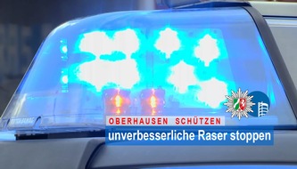 Polizeipräsidium Oberhausen: POL-OB: "Das wusste ich nicht!" - Raser gibt sich ahnungslos