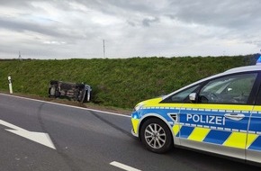 Polizei Rhein-Erft-Kreis: POL-REK: 230413-4: Autofahrerin nach Alleinunfall schwerverletzt - Krankenhaus