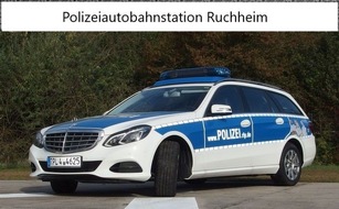 Polizeidirektion Neustadt/Weinstraße: POL-PDNW: Polizeiautobahnstation Ruchheim - Fahrt unter Betäubungsmitteleinfluss u.a.