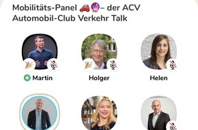 ACV Automobil-Club Verkehr: Clubhouse: ACV nutzt neue Network-App für Diskussion über Mobilität