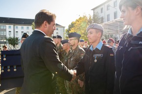 Bundeswehrangehörige mit der Fluthilfemedaille ausgezeichnet