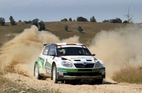 Skoda Auto Deutschland GmbH: Rallye Sibiu: Sepp Wiegand / Timo Gottschalk bei Halbzeit auf Rang zwei (BILD)
