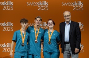 SwissSkills: SwissSkills 2025 : sept médailles pour le Valais !