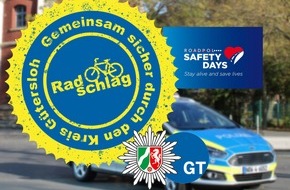 Polizei Gütersloh: POL-GT: ROADPOL Safety Days trifft Aktion Radschlag