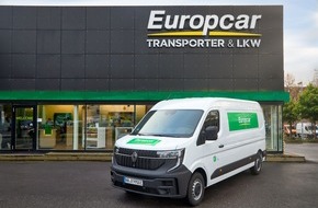 Europcar Mobility Group: Elektrisch liefern, flexibel mieten: Europcar hat ab sofort Elektrotransporter im Angebot