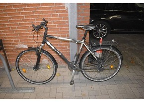 POL-VER: Polizei sucht Eigentümer von Fahrrädern ++ Einbruch in Gartenschuppen ++ Einbruch in Vereinsheim ++