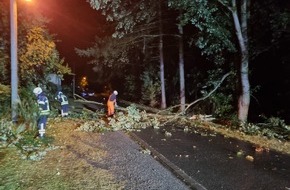 Feuerwehr Sprockhövel: FW-EN: vier wetterbedingte Einsätze