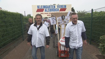 ZDF: "Zwischen Schreberglück und Spatenfrust" /Zweiteilige ZDF.reportage über Laubenpieper in Mönchengladbach (FOTO)