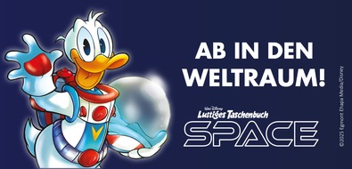 Egmont Ehapa Media GmbH: Galaxien, Gags und Donald Duck – im Lustigen Taschenbuch SPACE!