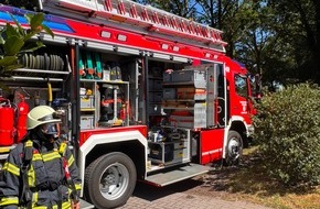 Kreisfeuerwehr Oldenburg: FW-OLL: K&uuml;chenbrand in Achternholt - Frau mit Verdacht auf Rauchgasvergiftung im Krankenhaus
