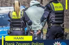 Polizei Mettmann: POL-ME: Polizei fasst Fahrraddiebe - 2601049