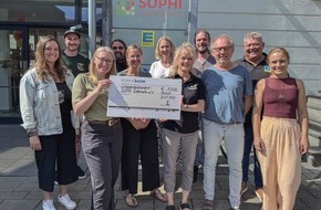 Edeka S&uuml;dwest: Presse-Information: Edeka-Mitarbeitende unterst&uuml;tzen den Verein SOPHI Zollernalb e.V.