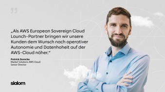 Slalom Germany: Slalom Germany erweitert Cloud-Services durch Launch-Partnerschaft f&uuml;r AWS European Sovereign Cloud
