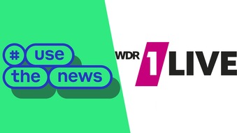 WDR Westdeutscher Rundfunk: 1LIVE stärkt Nachrichtenkompetenz: Neue Partnerschaft mit Initiative #UsetheNews