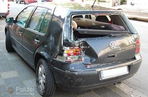 Polizeipräsidium Westpfalz: POL-PPWP: Kaiserslautern: Beim Anfahren nicht aufgepasst - zwei Verletzte