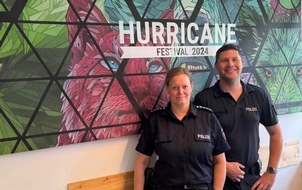 Polizeiinspektion Rotenburg: POL-ROW: ++ Hurricane 2025: Polizeiinspektion Rotenburg bestens vorbereitet - Sicherer Rahmen für ein friedliches Festival ++