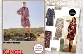 KliNGEL Gruppe: Warm und feminin: Winterkleider von KLiNGEL